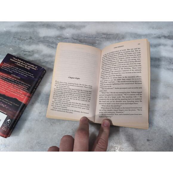 Nora Roberts Paperback Bundle: Entranced, Loving Jack & Best Laid Plans - Picture 6 of 9